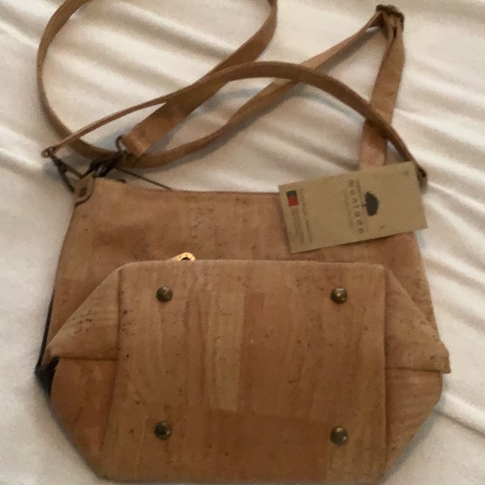 Tan and Black Women's Bag - Picture 3 of 3